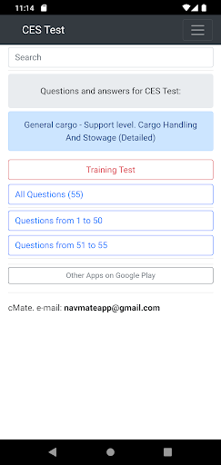 General cargo CHaS Support