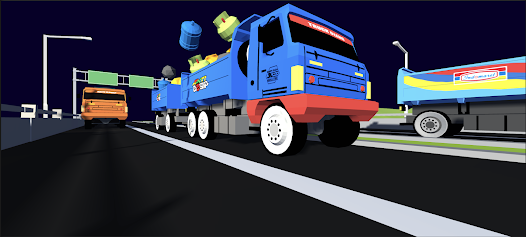 Truck Gandeng Oleng Racing 1 APK + Mod (Unlimited money) untuk android