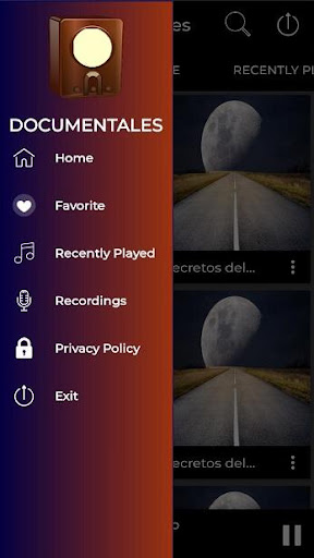 Android application Documentales Culturales Docume screenshort