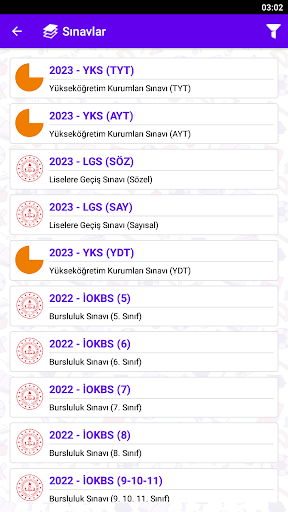 Çıkmış Sorular - KPSS YKS LGS Screen 2