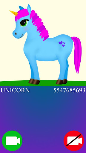 unicorn fake video call game screenshots 1