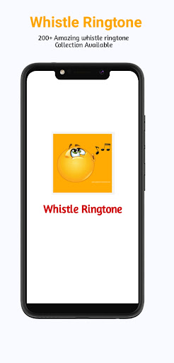 Android application Whistle ringtone screenshort