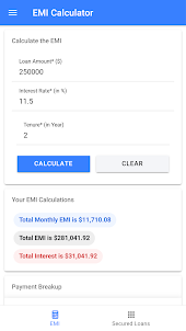 Pro Loan EMI Calculator