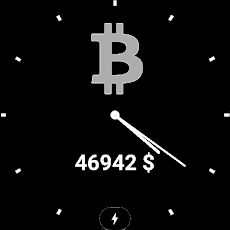 Bitcoin Price Watch Faceのおすすめ画像4