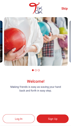 TikTak Entertainment App Screen 2