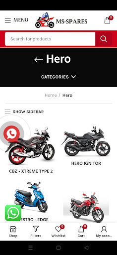 MS-Spares Screen 3