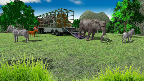 Simulador de caminhão animais poster 6