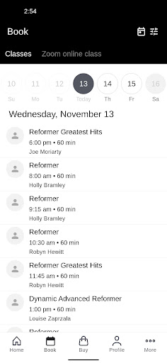 U Pilates Studio Screenshot 2 - AppWisp.com