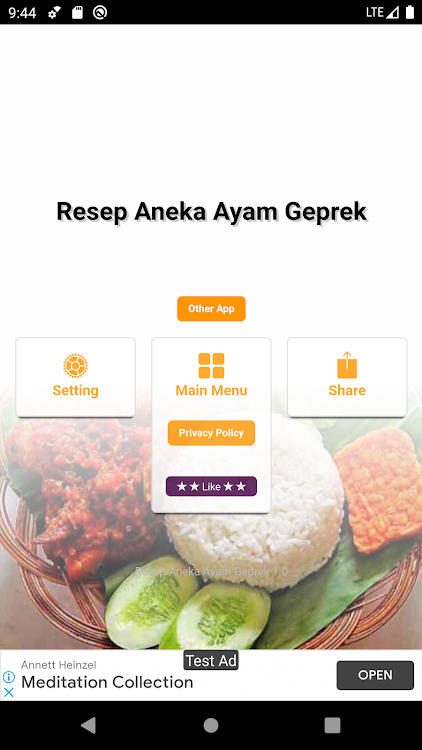 Resep Aneka Ayam Geprek - 10.0 - (Android)