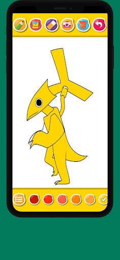 Coloring  Magic Characters  2 - Screenshot 2