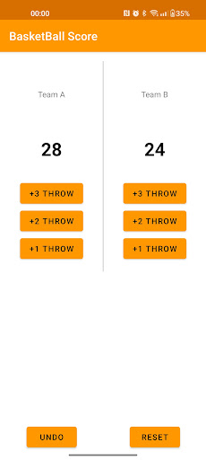 BasketBall Score Screen 3