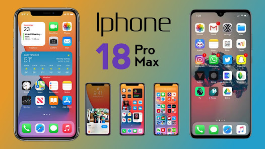 Captura 1 iPhone 18 Pro Max Launcher android