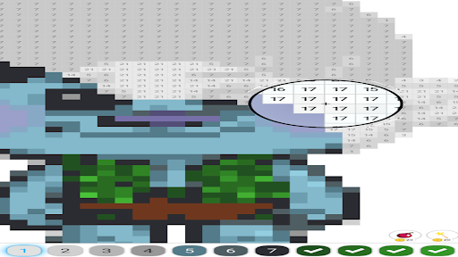 trolls pixel art coloring 2023