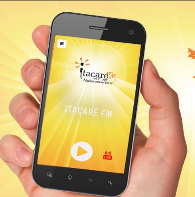 Android application ITACARÉ FM screenshort