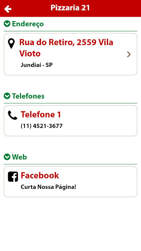 Pizzaria 21 Screen 3