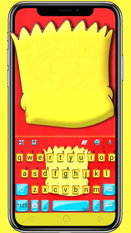 Yellow Cartoon Man Keyboard Th - 1.0 - (Android)