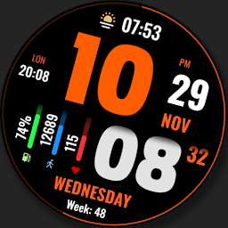 WFP 219 Stylish watch face: Download & Review