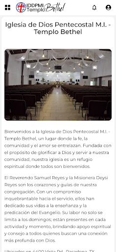 IDDPMI TEMPLO BETHEL