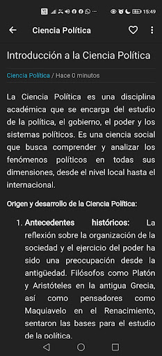 Curso de Ciencia Política