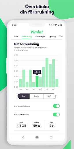 Android application Vimla screenshort