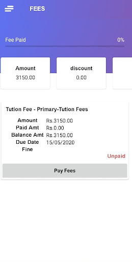 Bharathi Campus App Screen 2
