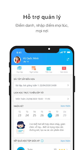SISAP Giáo viên: Giảng dạy Screen 3