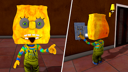 Scary Neighbor Sponge Secret Screen 2