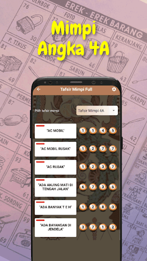 Tafsir Mimpi - Buku Mimpi Angka Lengkap