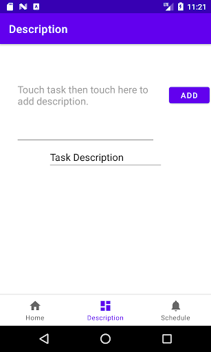 Android application TodoSchedule screenshort