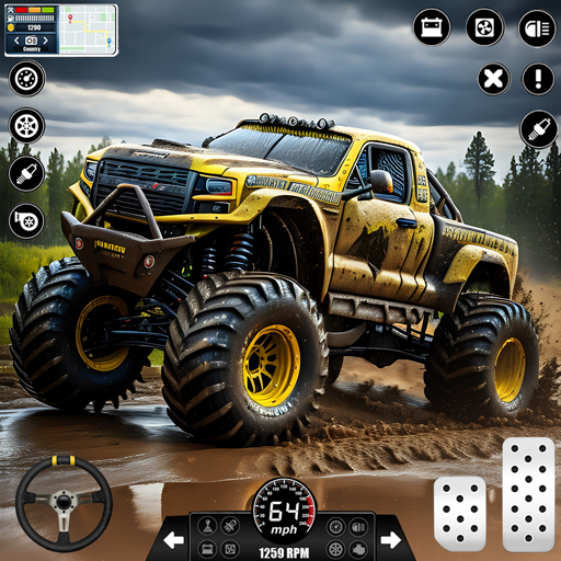 Mud Race Offroad Mudding Games logo