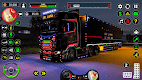 screenshot of US Truck City Transport Sim 3d