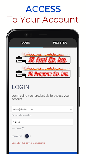 Android application HL Fuel screenshort