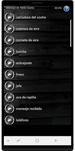 Vista previa de la aplicación