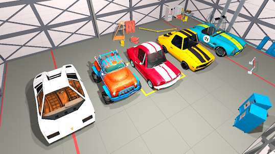 Animated puzzles cars