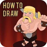 Draw 3D clash. icon