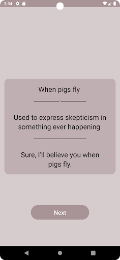 Easy English Learning Screen 2