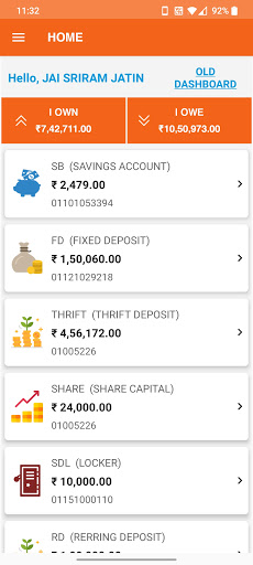 BHEL Emp CO-OP Credit Society Screen 3