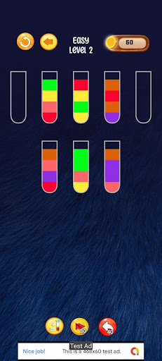 Android application Get the Color: Water Sort Puzz screenshort