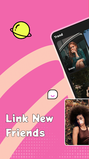 Android application LinKa - Link New Friends screenshort