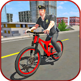 Police BMX Bicycle Crime Chase icon