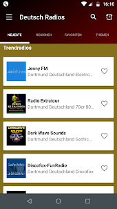 DE Radio App: Deutsche Radios