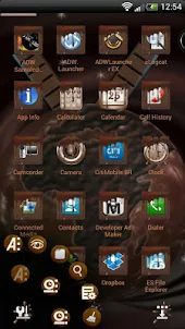 Next Launcher Chocolate Theme