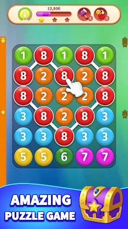 Game screenshot Connect Number - Bubble Game mod apk