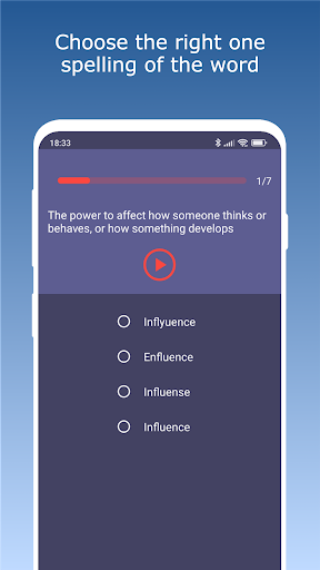 LearnWords Screen 2