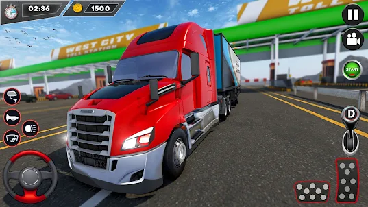 Euro Transport Truck Driver 3D