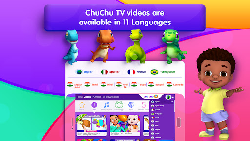Screenshot of ChuChu TV Nursery Rhymes Pro