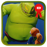 Green Monster Fight Live Wallp icon
