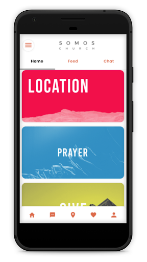 Android application SOMOS CHURCH screenshort