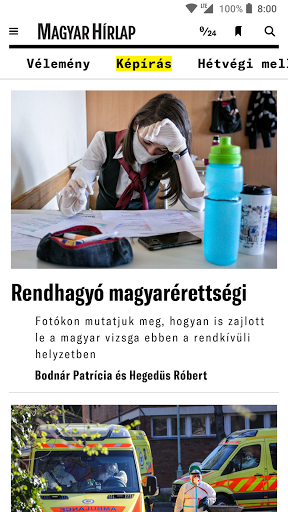 Magyar Hírlap Online Screen 3