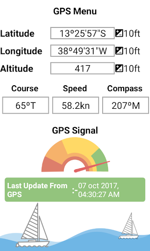 Lake Oneida Offline GPS Charts Screen 2